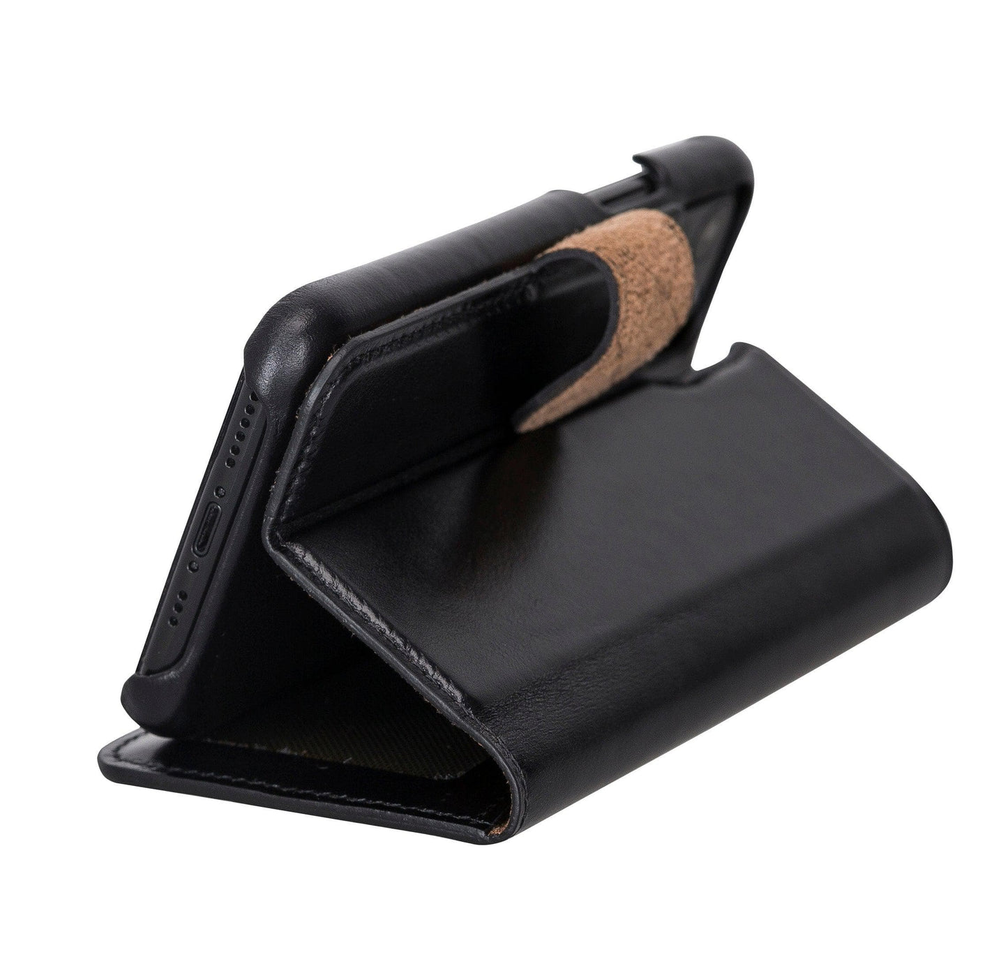 Detachable Fully Covering Leather Wallet Case For Apple iPhone 11