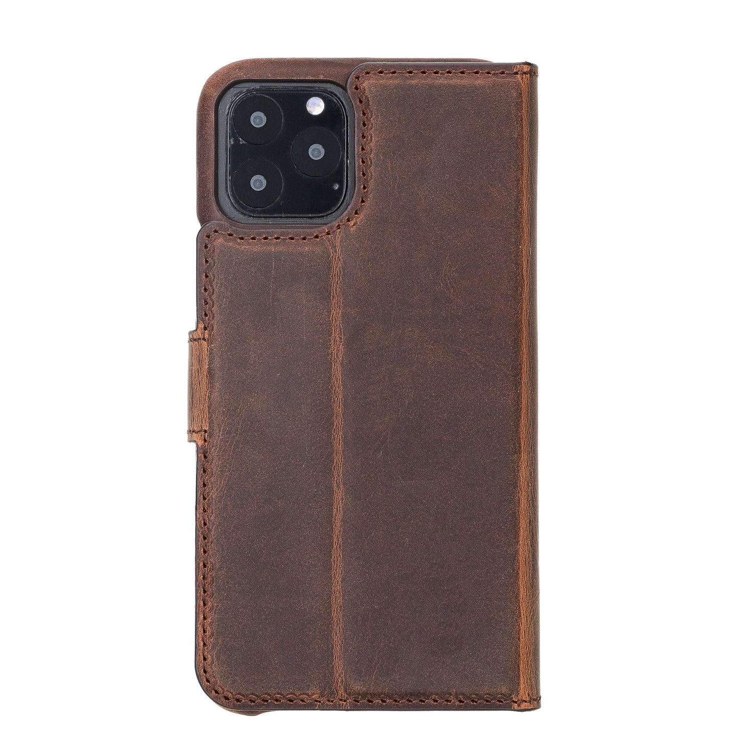 Detachable Fully Covering Leather Wallet Case For Apple iPhone 11