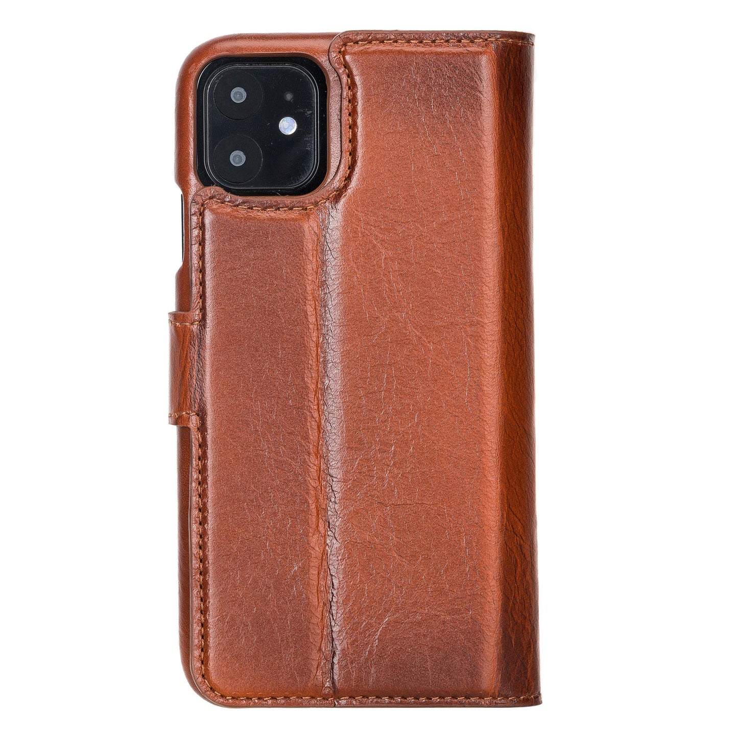 Detachable Fully Covering Leather Wallet Case For Apple iPhone 11