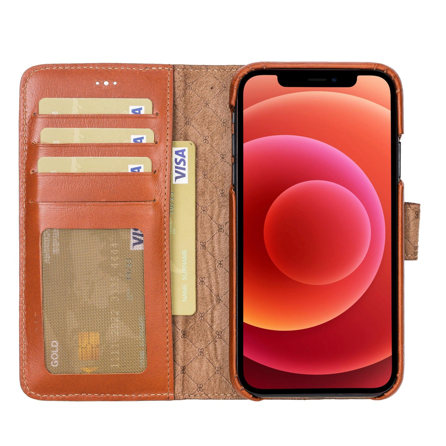 Detachable Fully Covering Leather Wallet Case For Apple iPhone 11