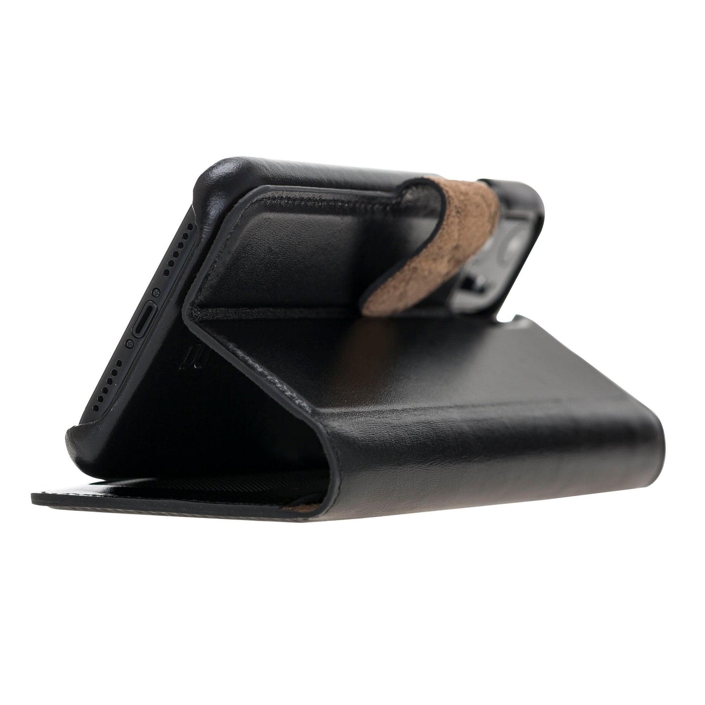 Detachable Fully Covering Leather Wallet Case For Apple iPhone 11
