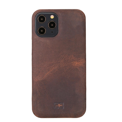 Fully Leather Back Cover for Apple iPhone 12 Series