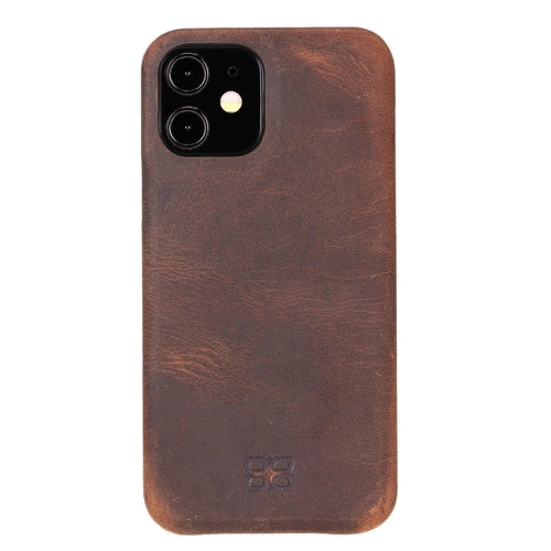 Fully Leather Back Cover for Apple iPhone 12 Series