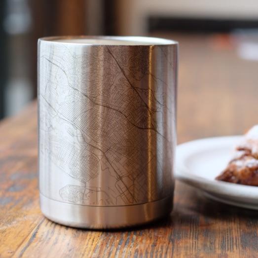 Mobile - Alabama Map Insulated Cup