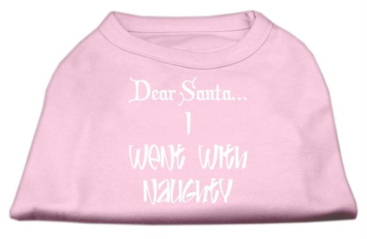 Mirage Pet Products 51-25-02 XXLLPK Dear Santa I Went with Naughty Scr