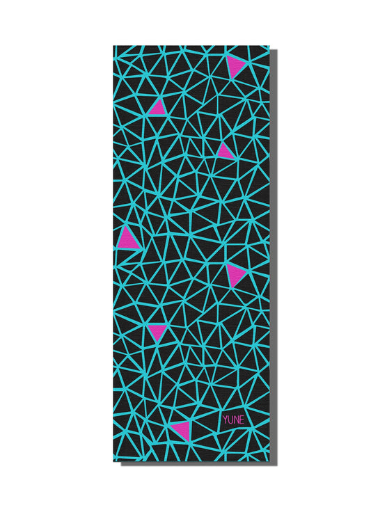 Yoga Mat | 6mm Thick | Black | Non-Slip | Eco Friendly | Yune Yoga |