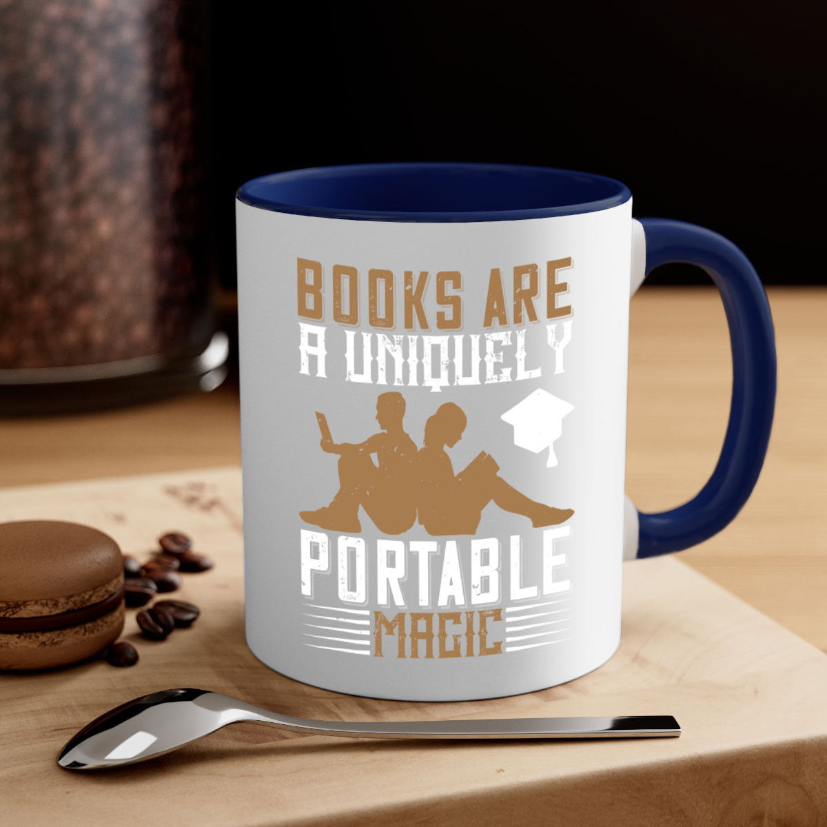 books are a uniquely portable magic 74#- Reading - Books-Mug / Coffee
