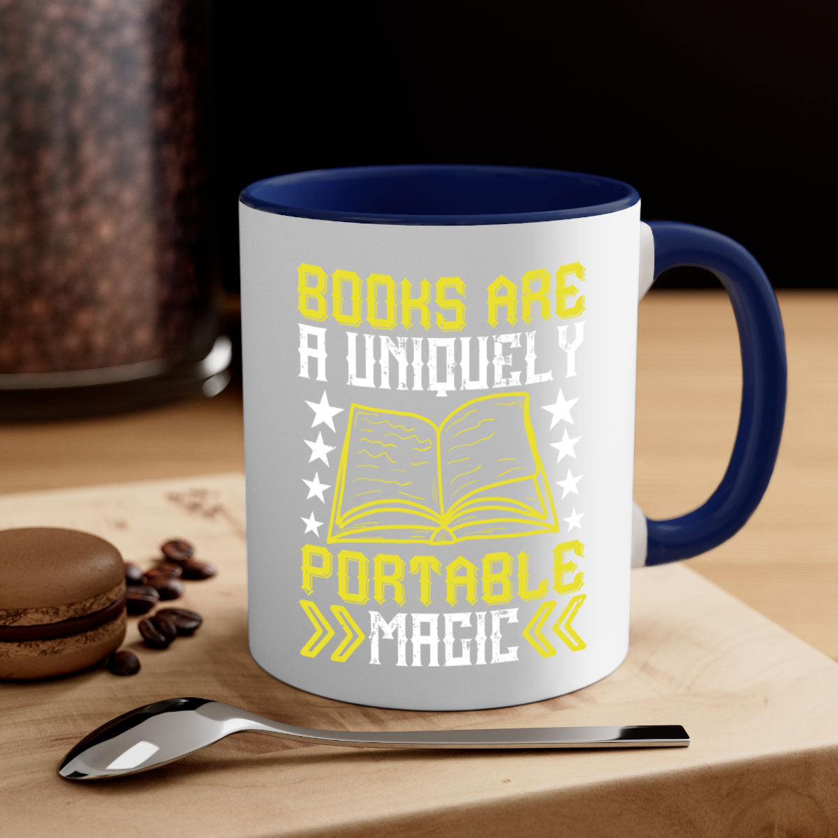 books are a uniquely portable magic 75#- Reading - Books-Mug / Coffee