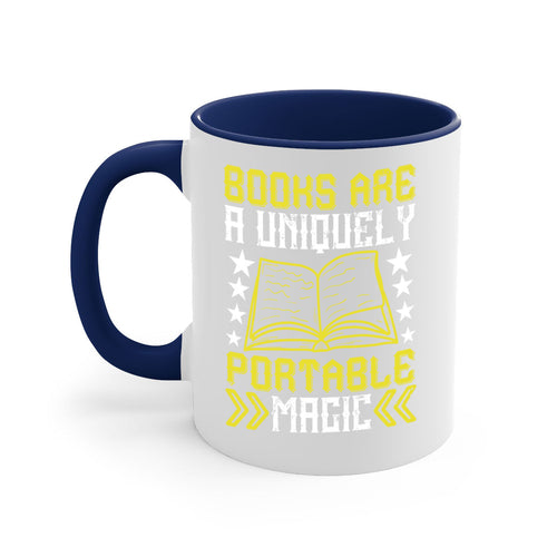 books are a uniquely portable magic 75#- Reading - Books-Mug / Coffee