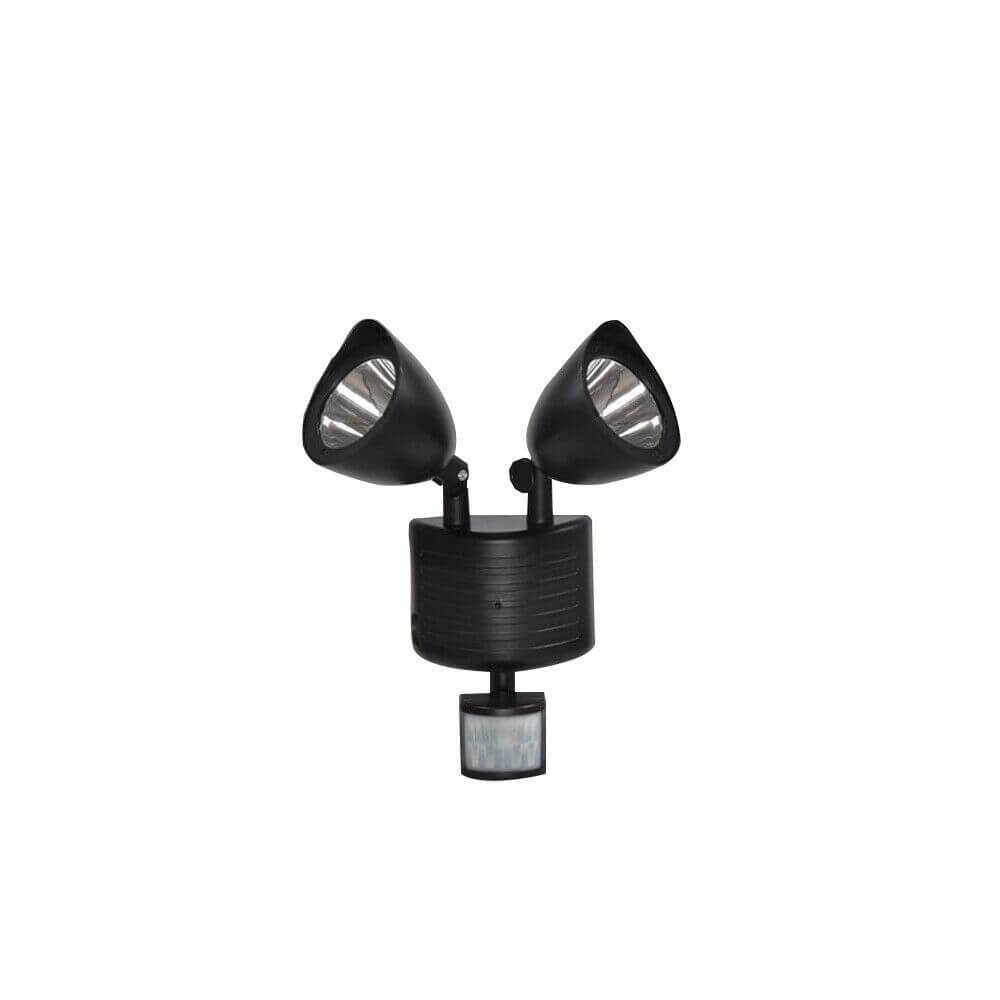 22 LED Solar Powered Dual Light Flood Lamp Security PIR Motion Sensor