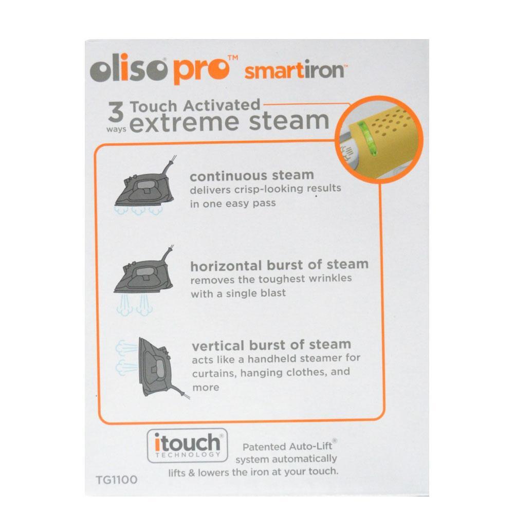 AU Plug Oliso Pro Iron iTouch Smart Technology Clothes Steamer