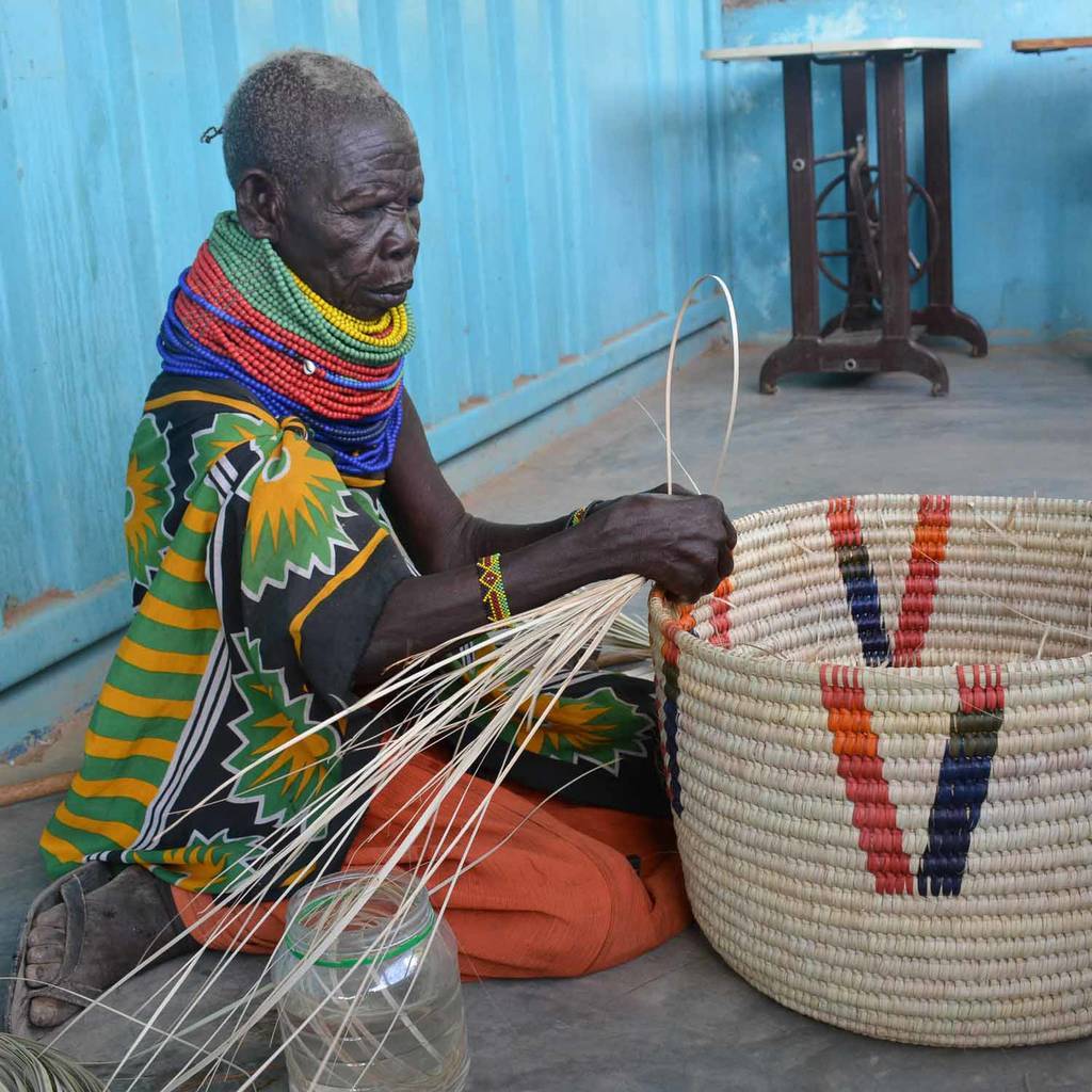 Handcrafted Laundry Baskets / African Basket