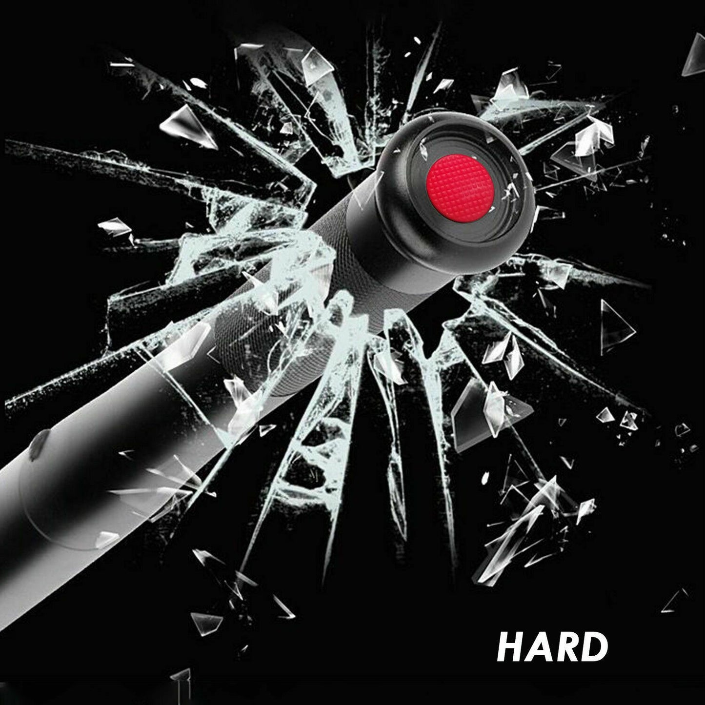 36cm Baseball Bat LED Flashlight Bright Baton Torch Emergency Security