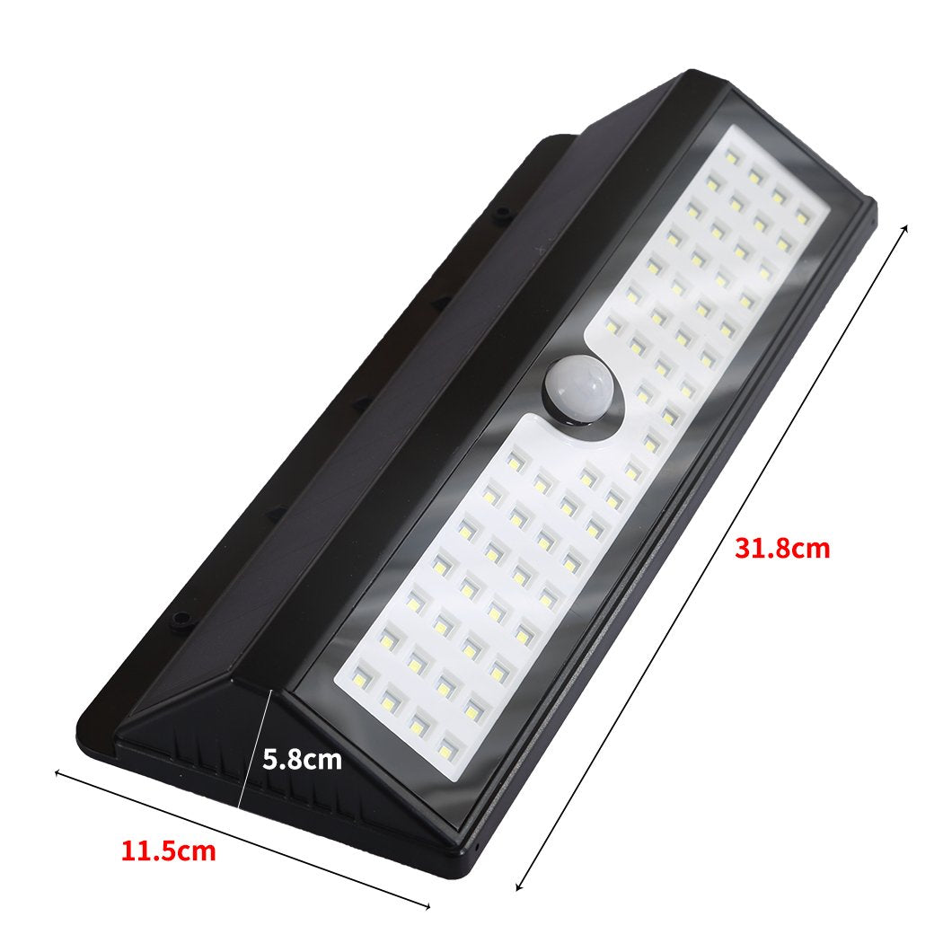 90LEDs Solar Powered Bright Led Wireless PIR Motion Sensor Security
