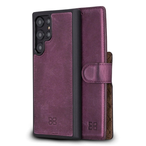 Samsung Galaxy S22 Series Leather Detachable Wallet Case - MW