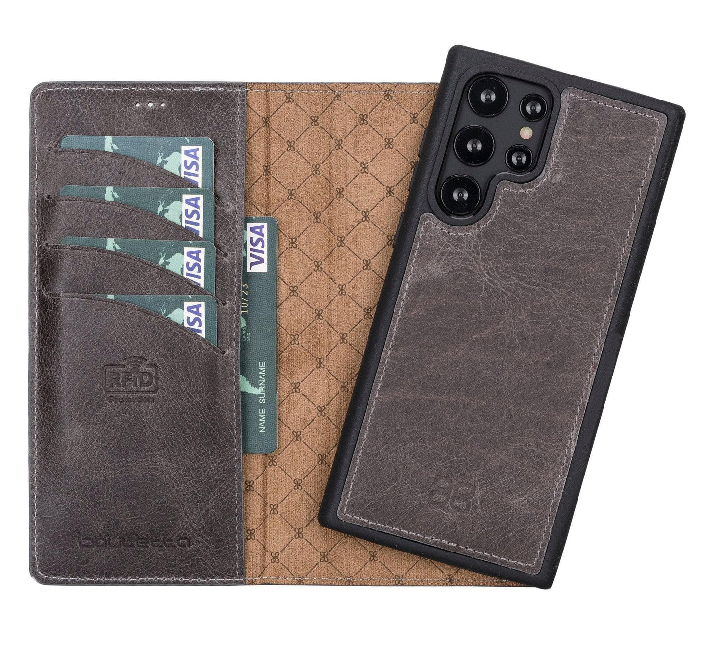 Samsung Galaxy S22 Series Leather Detachable Wallet Case - MW