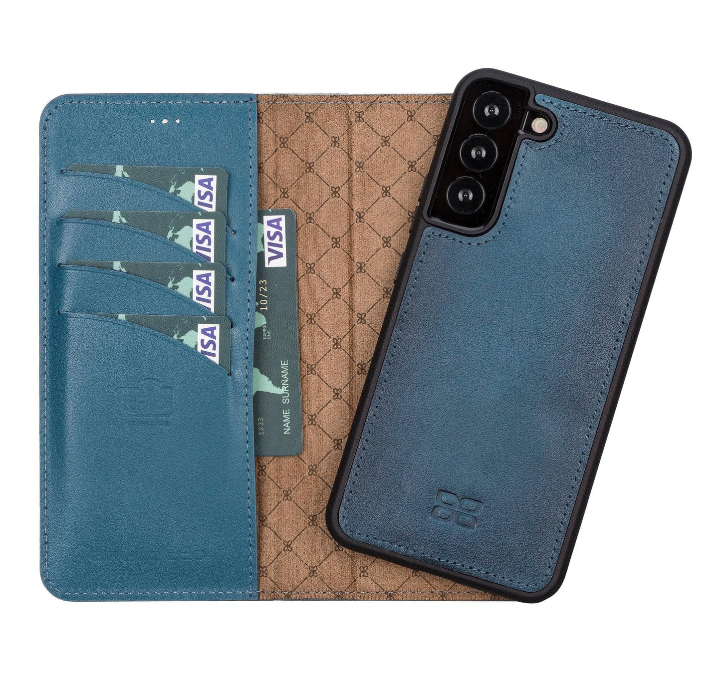 Samsung Galaxy S22 Series Leather Detachable Wallet Case - MW