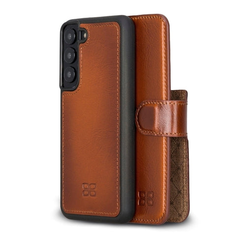 Samsung Galaxy S22 Series Leather Detachable Wallet Case - MW