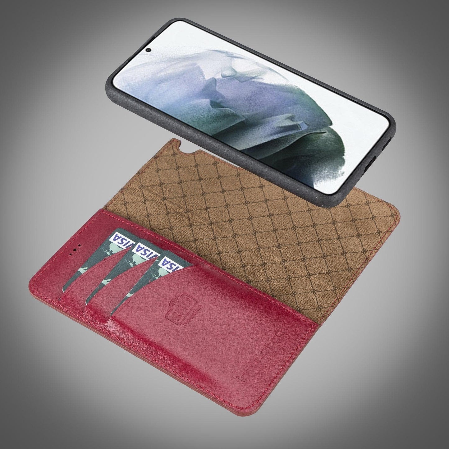 Samsung Galaxy S22 Series Leather Detachable Wallet Case - MW