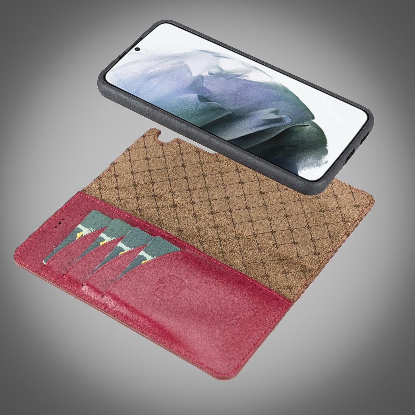 Samsung Galaxy S22 Series Leather Detachable Wallet Case - MW