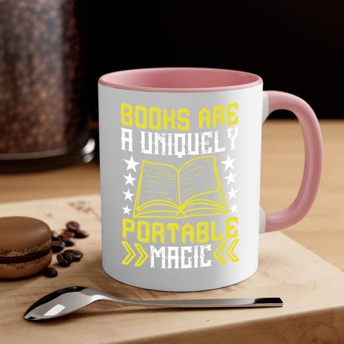 books are a uniquely portable magic 75#- Reading - Books-Mug / Coffee
