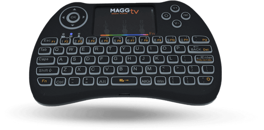 MaggTV 2.4 GHz Mini  Wireless RF Keyboard  Mouse Combo