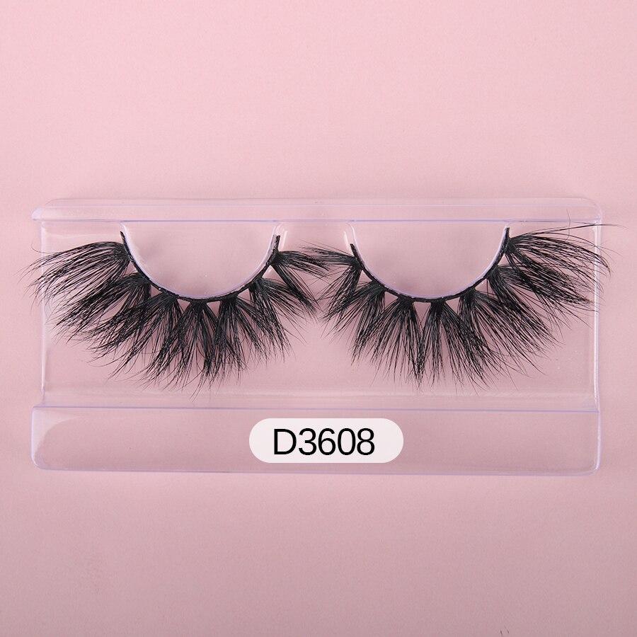 3D Mink Eyelashes Wholesale 30/40//50 Pairs Fuffly Luxury False