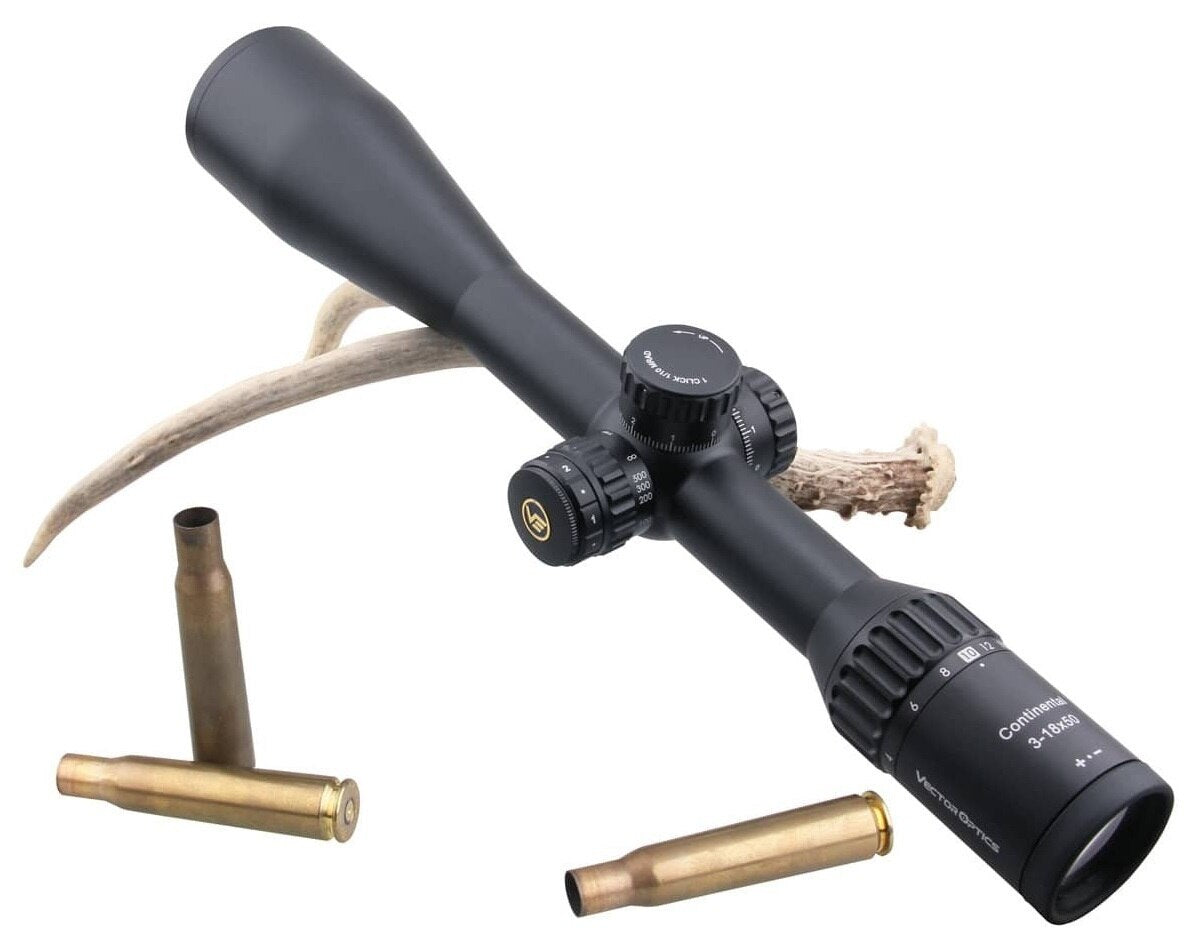 Optics Continental HD 3-18x50 Tactical 1/10 MIL Long Range Shooting
