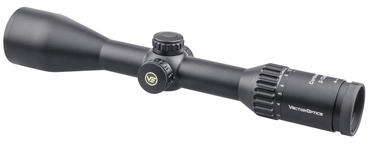 Optics Continental HD 2-12x50 Riflescope Clear View Hunting Rifle