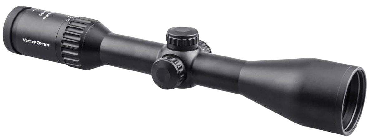 Optics Continental HD 2-12x50 Riflescope Clear View Hunting Rifle