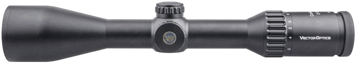 Optics Continental HD 2-12x50 Riflescope Clear View Hunting Rifle
