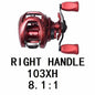 Fishing Reels 103H/103HL 7+1BB Gear Ratio 7.1:1 Max Drag 5kg Reel
