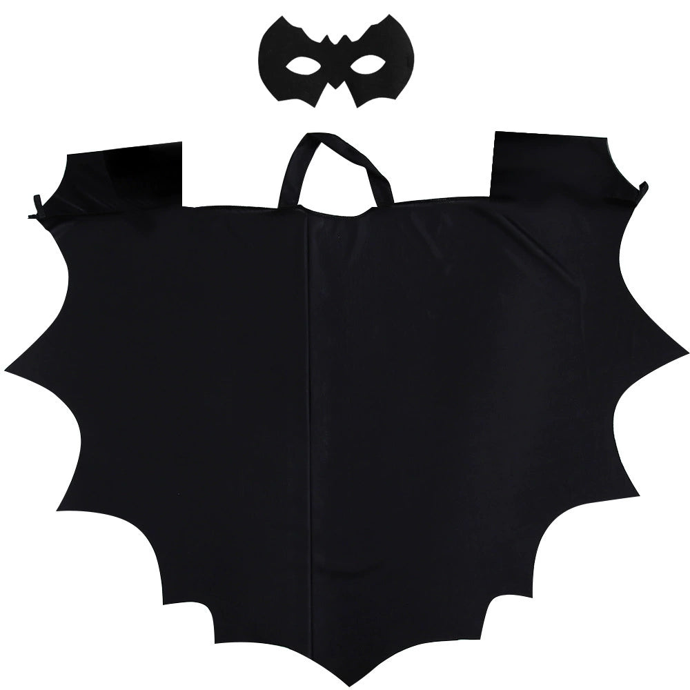Halloween Bat Cape Set for Kids – Batman Cosplay Costume
