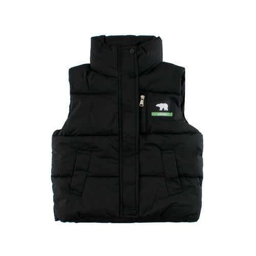 Style Kids Unisex Outerwear: Sleeveless Single Breasted Coat for