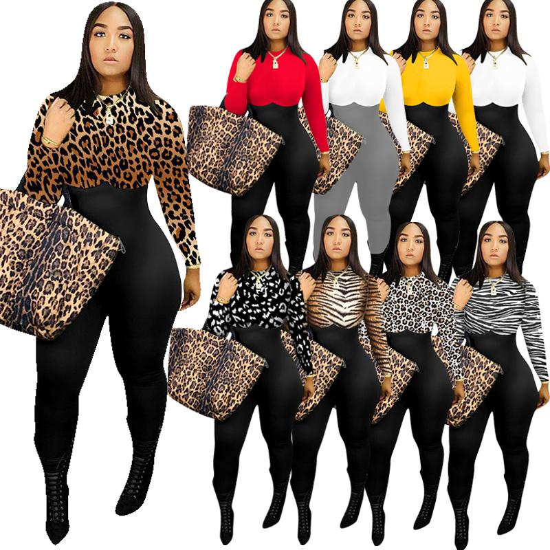 Womens Jumpsuits Slim Sexy Fashion Irregular Onesies Printed Long