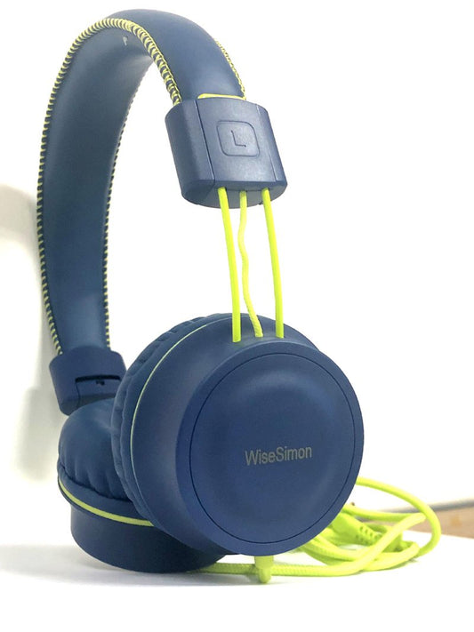 Kids Headphones - WiseSimon K11 Foldable Stereo Tangle-Free 3.5mm Jack