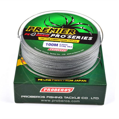 100Meters/1box 5 Color Fishing Lines 4 Weaves Braid Line Available