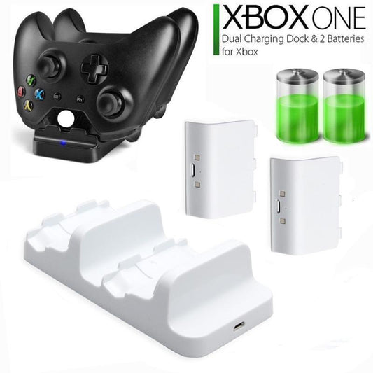 For Xbox One/One X Dual Controller Charger High Speed Docking Charging