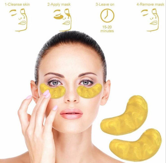 Crystal Collagen Gold Eye Mask Golden Mask stick to dark circles Eye