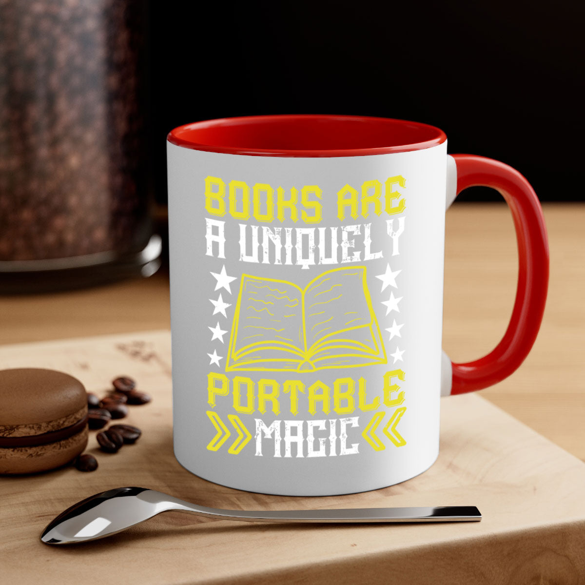 books are a uniquely portable magic 75#- Reading - Books-Mug / Coffee