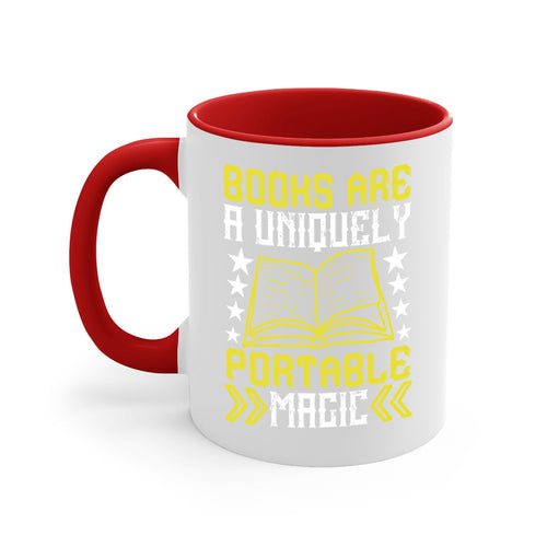books are a uniquely portable magic 75#- Reading - Books-Mug / Coffee