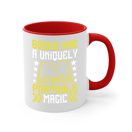 books are a uniquely portable magic 75#- Reading - Books-Mug / Coffee