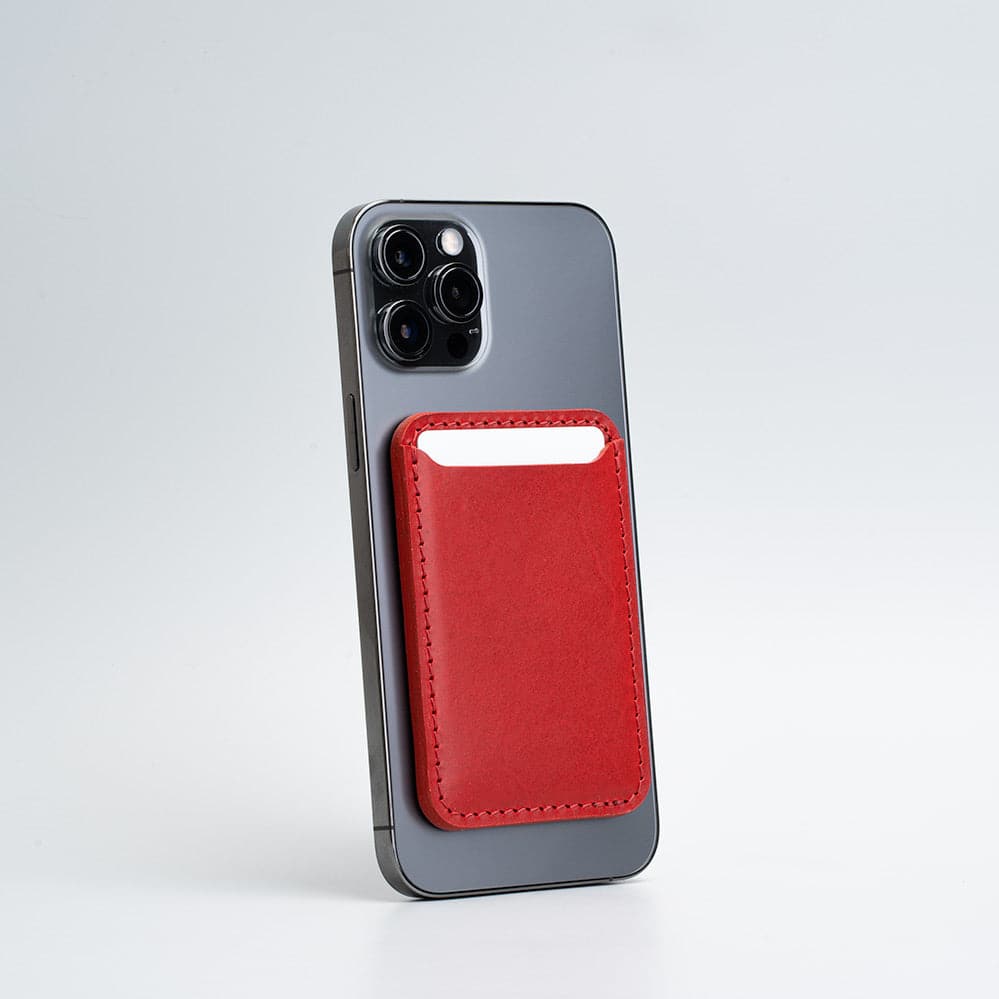 Top-Grain Leather Wallet compatible with MagSafe - Classic