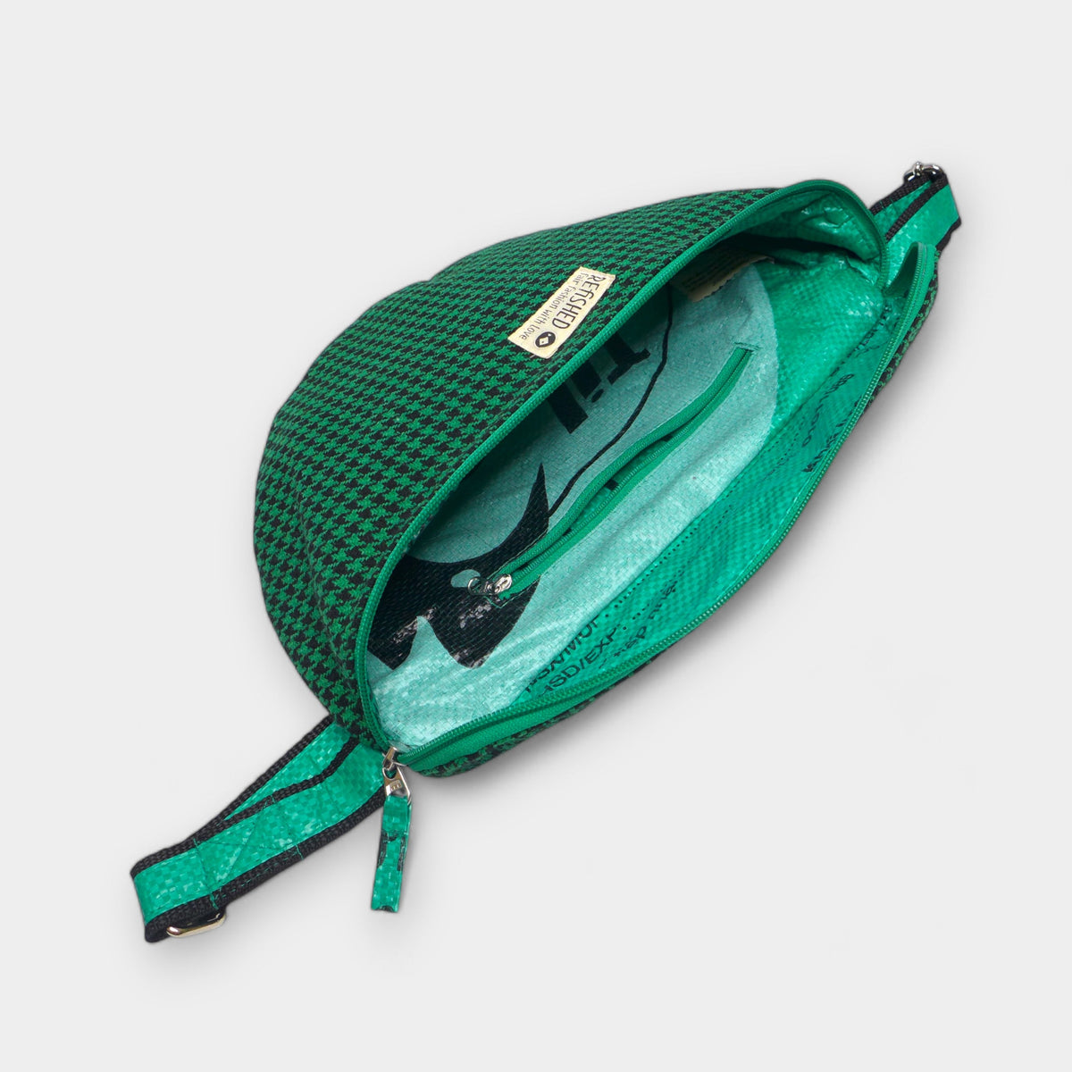BUM BAG XL TWEED | Limitierte Edition in grün