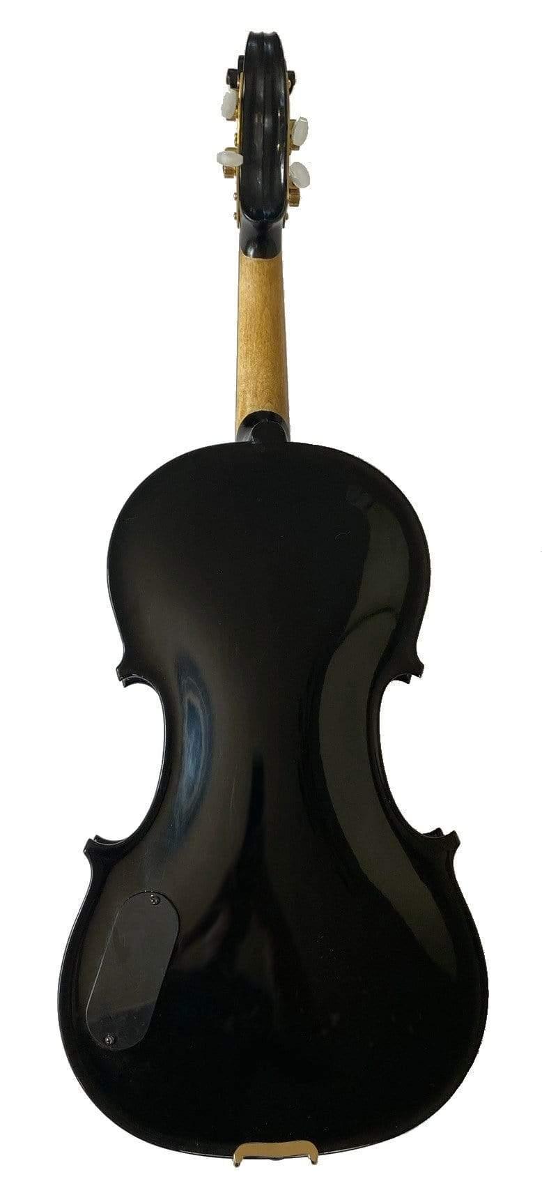 Electric Blue Lightning Violin | Electric-Acoustic with Machine Head
