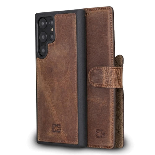 Samsung Galaxy S22 Series Leather Detachable Wallet Case - MW