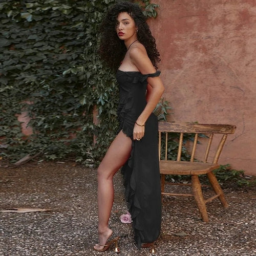 Elegant Long Dress : Women Backless Sexy Dress