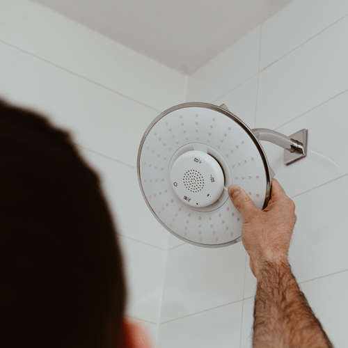 Bluetooth Speaker Shower Head : Technology System