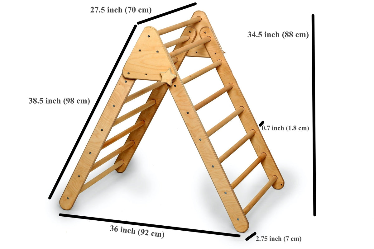 Climbing Triangle and Ramp Set 2-in-1
