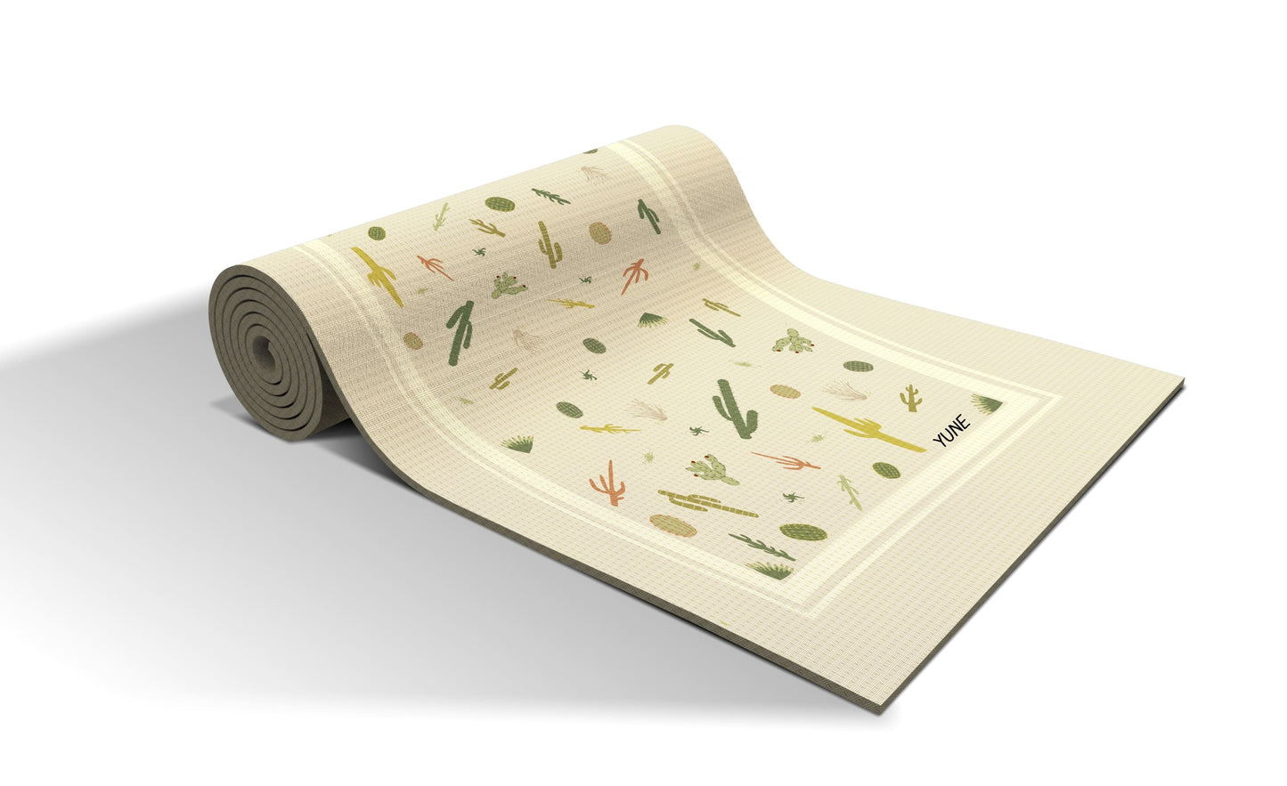 Yoga Mat | 6mm Thick | White | Non-Slip | Eco Friendly | Yune Yoga |